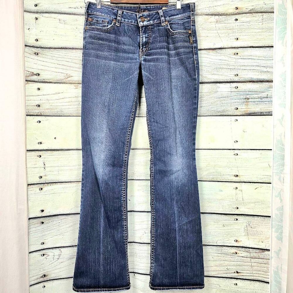 Silver Jeans Women's Blue Boot Cut Jeans